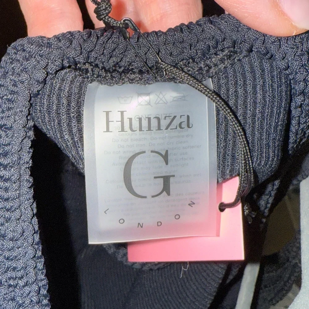 HUNZA G 🖤 Square Neck One Piece